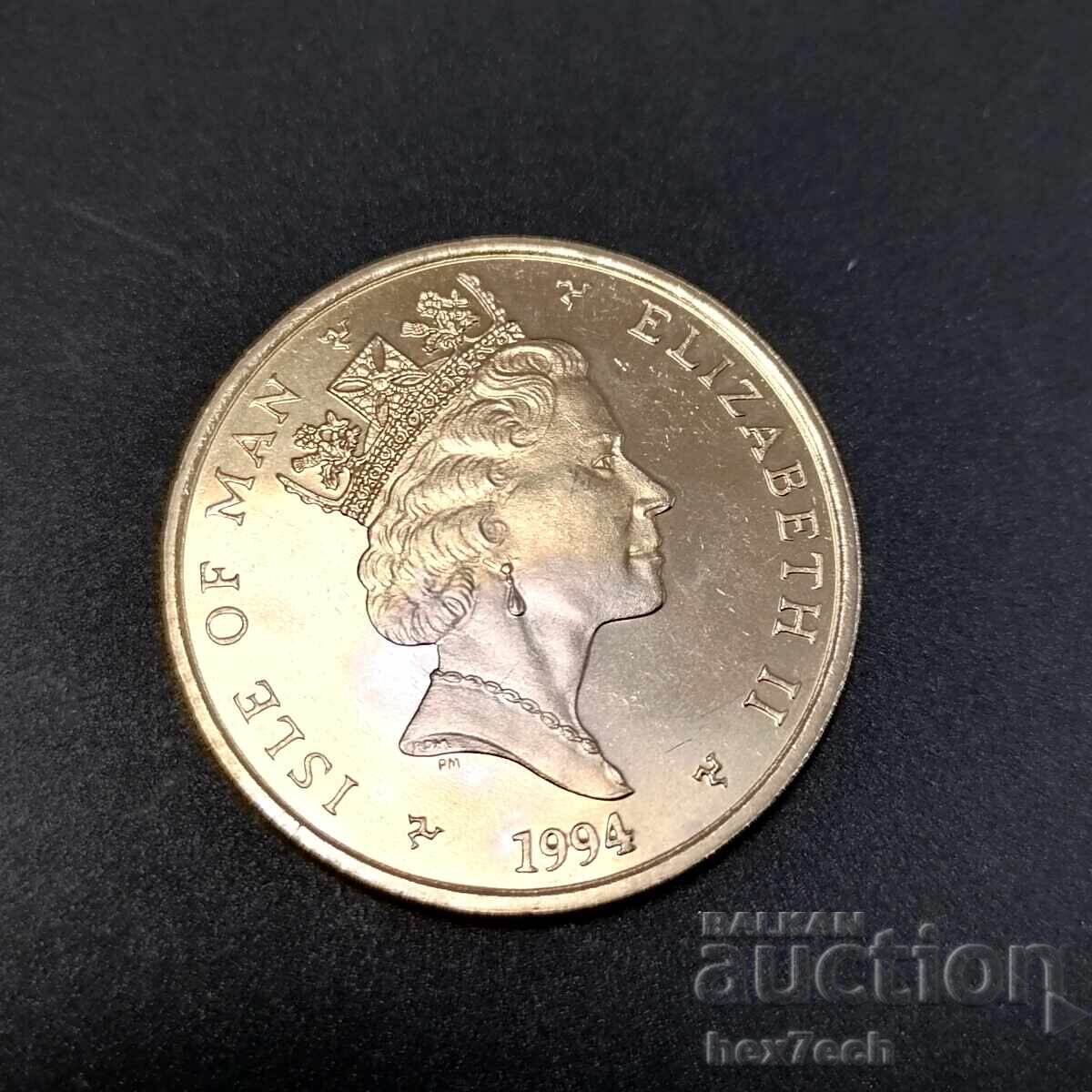 ❤️ ⭐ Остров Ман 1994 2 паунда Индикар рядка монета ⭐ ❤️ с цена 99.99 лв. | € 51.12 ❤️ ⭐ Остров Ман 1994 2 паунда Индикар рядка монета ⭐ ❤️ с цена 99.99 лв. | € 51.12