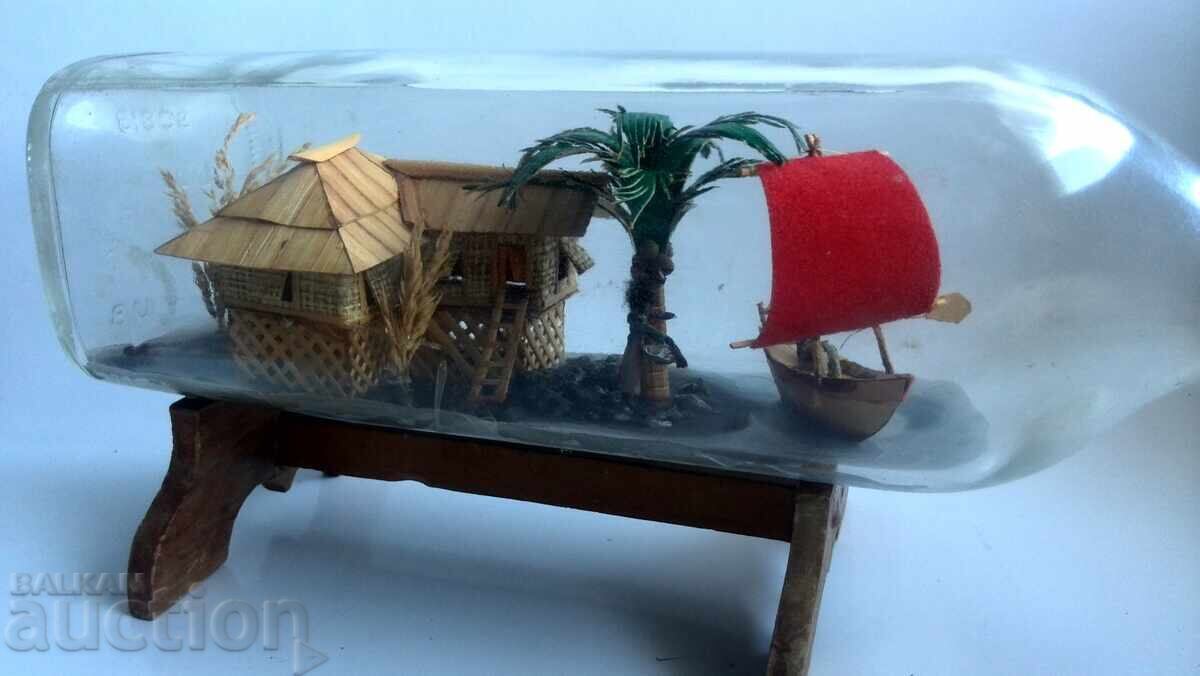 Bottles with dioramas from 1970s - 5