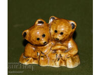 Διακοσμητικό πορσελάνινο ειδώλιο, αρκουδάκια