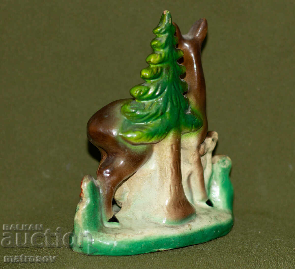 Διακοσμητικό κεραμικό ειδώλιο ελαφιού - 5 Διακοσμητικό κεραμικό ειδώλιο ελαφιού - 5