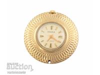 Дамски часовник  ЧАЙКА СССР огърлица с позлата -  работи