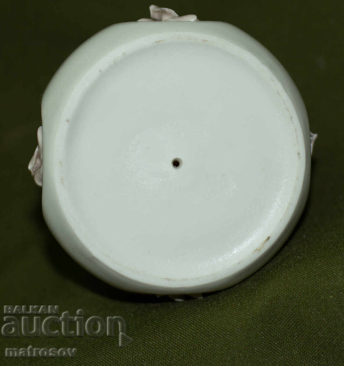 Sfeșnic din porțelan cu motive florale - 6 Sfeșnic din porțelan cu motive florale - 6