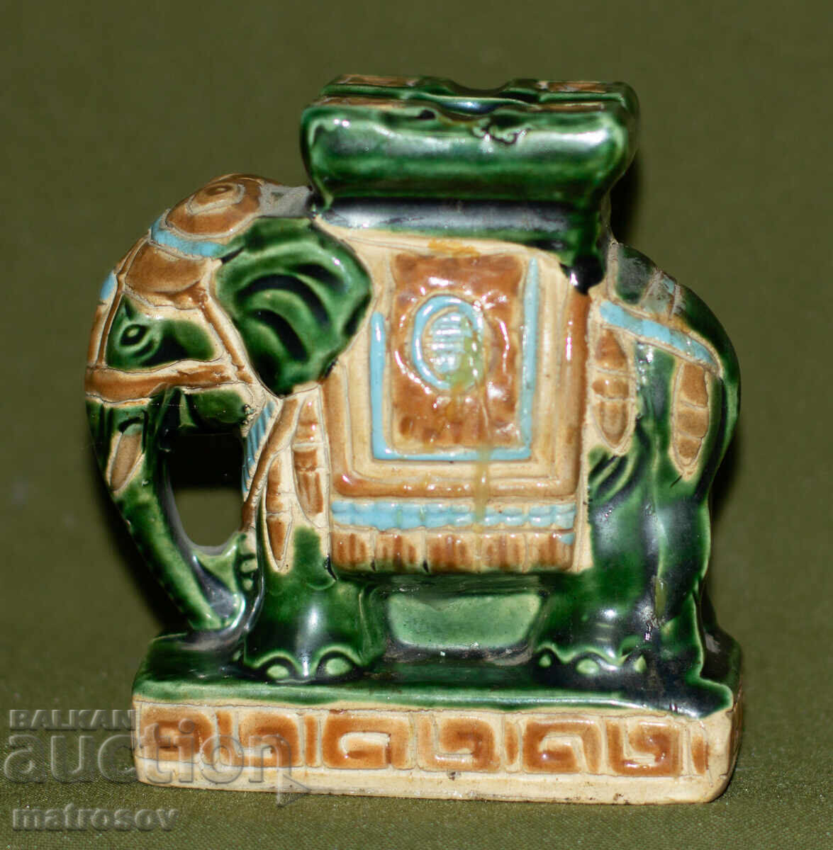 Παράδοση Διακοσμητική κεραμική φιγούρα ελέφαντα