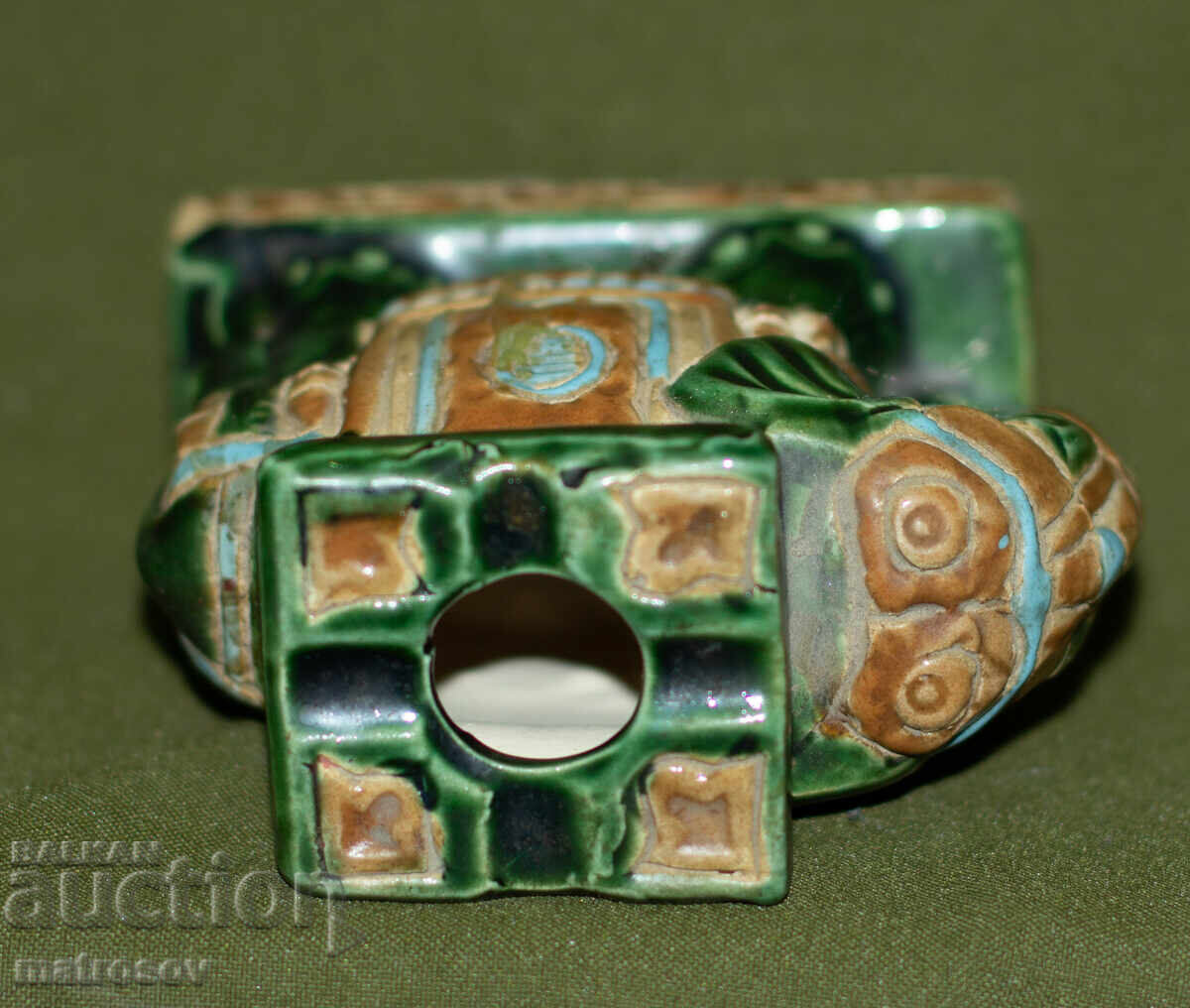 Διακοσμητική κεραμική φιγούρα ελέφαντα - 6