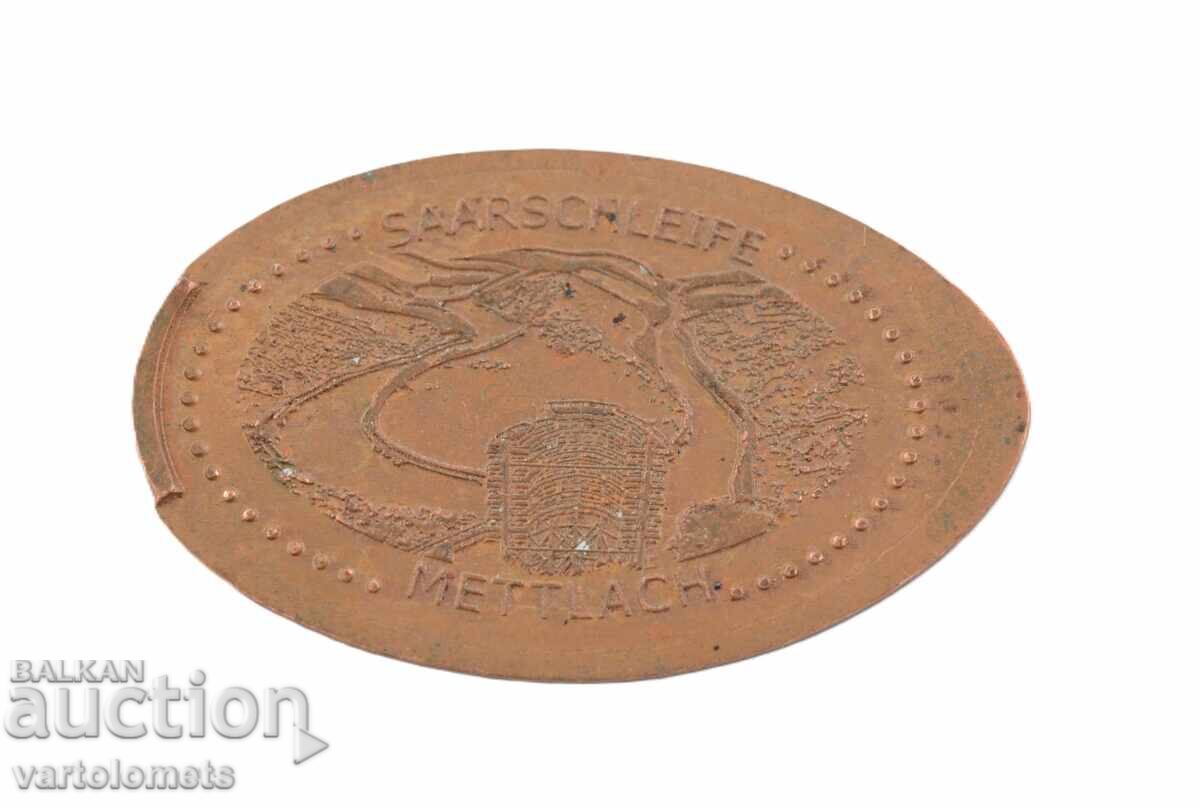 Δημοπρασία SAARSCHLEIFE METTLACH - Γερμανία πλακέτα σήμα Δημοπρασία SAARSCHLEIFE METTLACH - Γερμανία πλακέτα σήμα