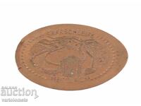 SAARSCHLEIFE METTLACH - Γερμανία πλακέτα σήμα