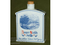 Veche sticlă de porțelan elvețiană