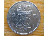 25 de cenți 1971 - Țările de Jos