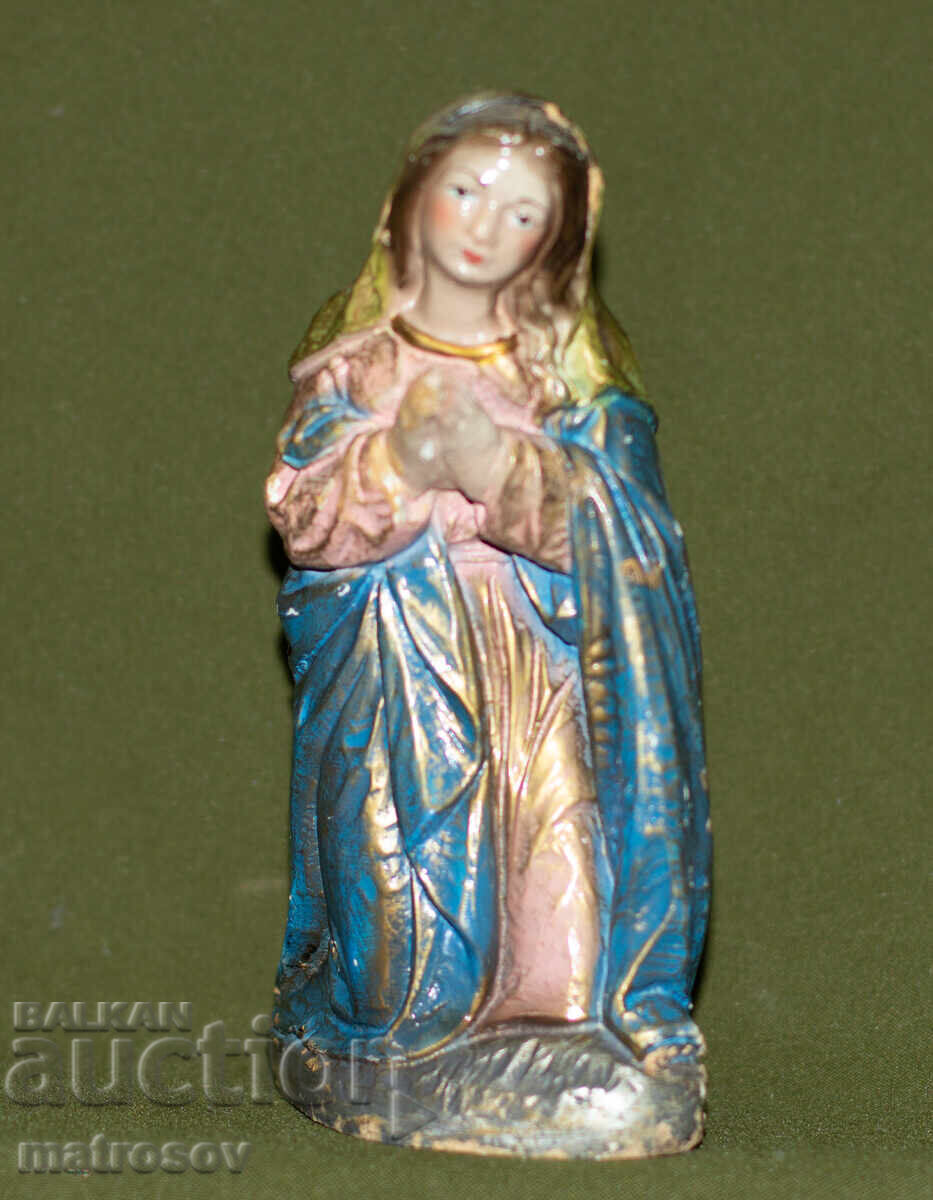 Декоративна ръчно изработена керамична фигурка, Дева Мария с цена 140.00 лв. | € 71.58 Декоративна ръчно изработена керамична фигурка, Дева Мария с цена 140.00 лв. | € 71.58