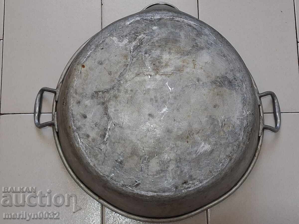 Δημοπρασία Παλιά μάρκας ταψί αλουμινίου δίσκος ταψί πιατέλα