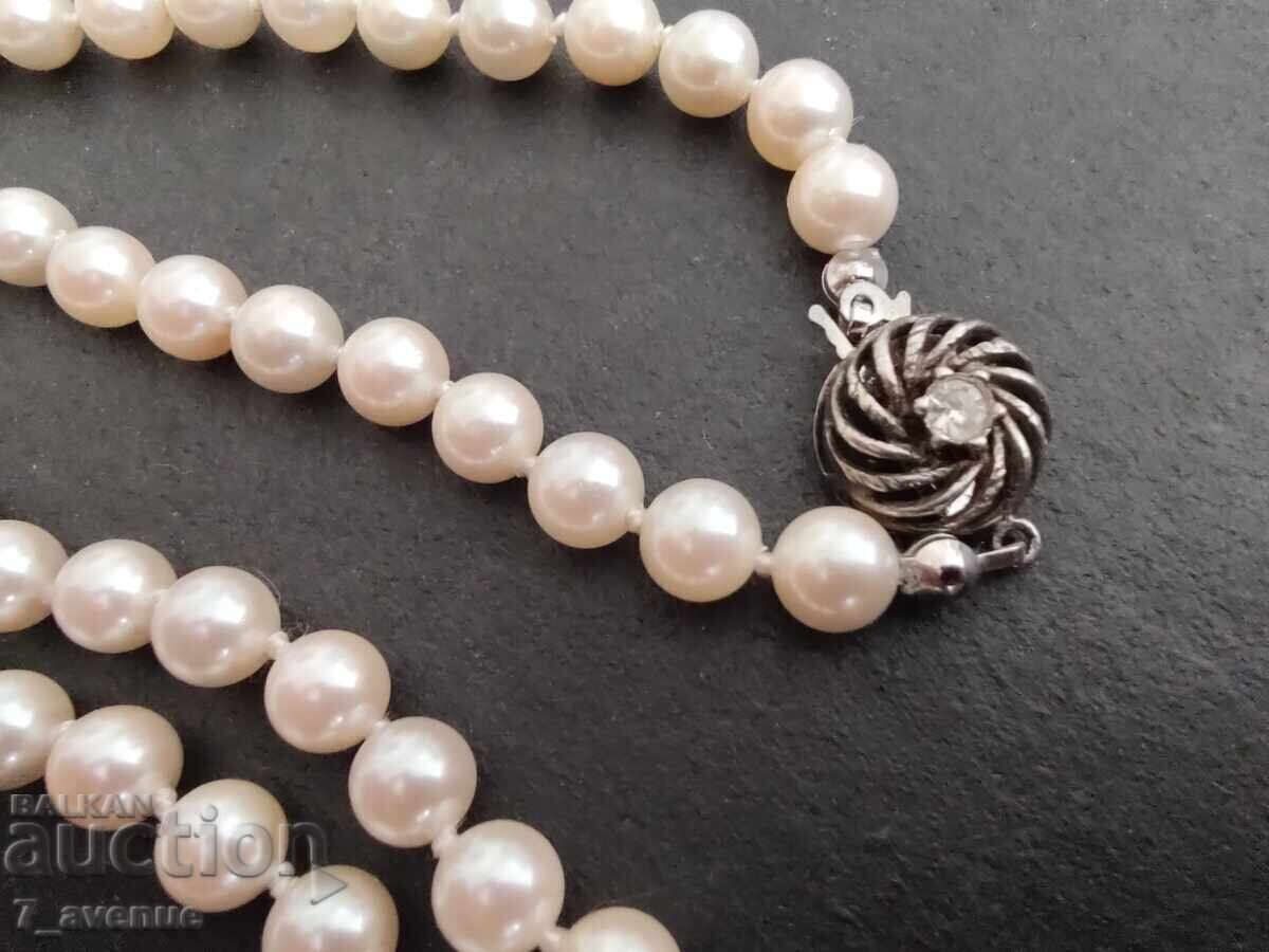 Γεράνι συνθετικά μαργαριτάρια Ασήμι, τουλάχιστον 70 ετών 21.08.25