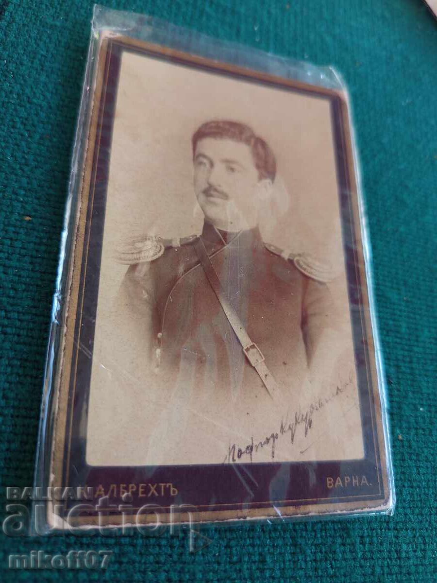 Φωτογραφία από χαρτόνι, φωτογραφία Καρλο Άλμπρεχτ, Αξιωματικός