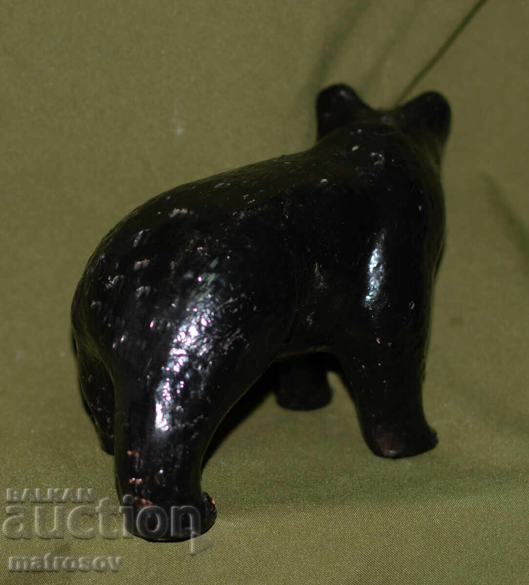 Διακοσμητικό κεραμικό αγαλματίδιο αρκούδας - 5