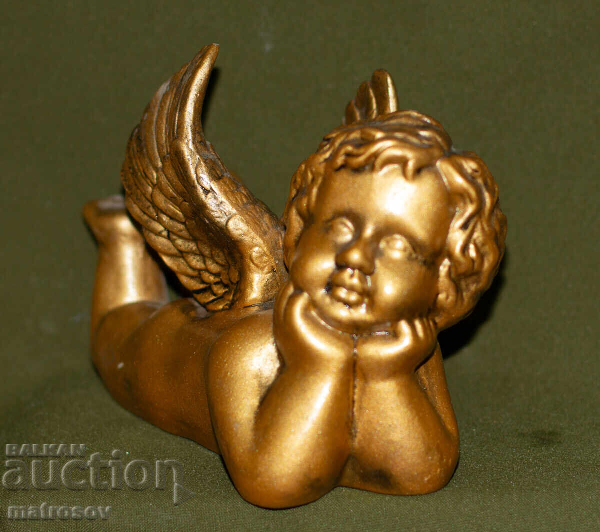 Διακοσμητικό κεραμικό αγαλματίδιο αγγέλου με τιμή 150.00 BGN | € 76.69