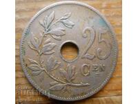 25 сантима 1908 г. - Белгия