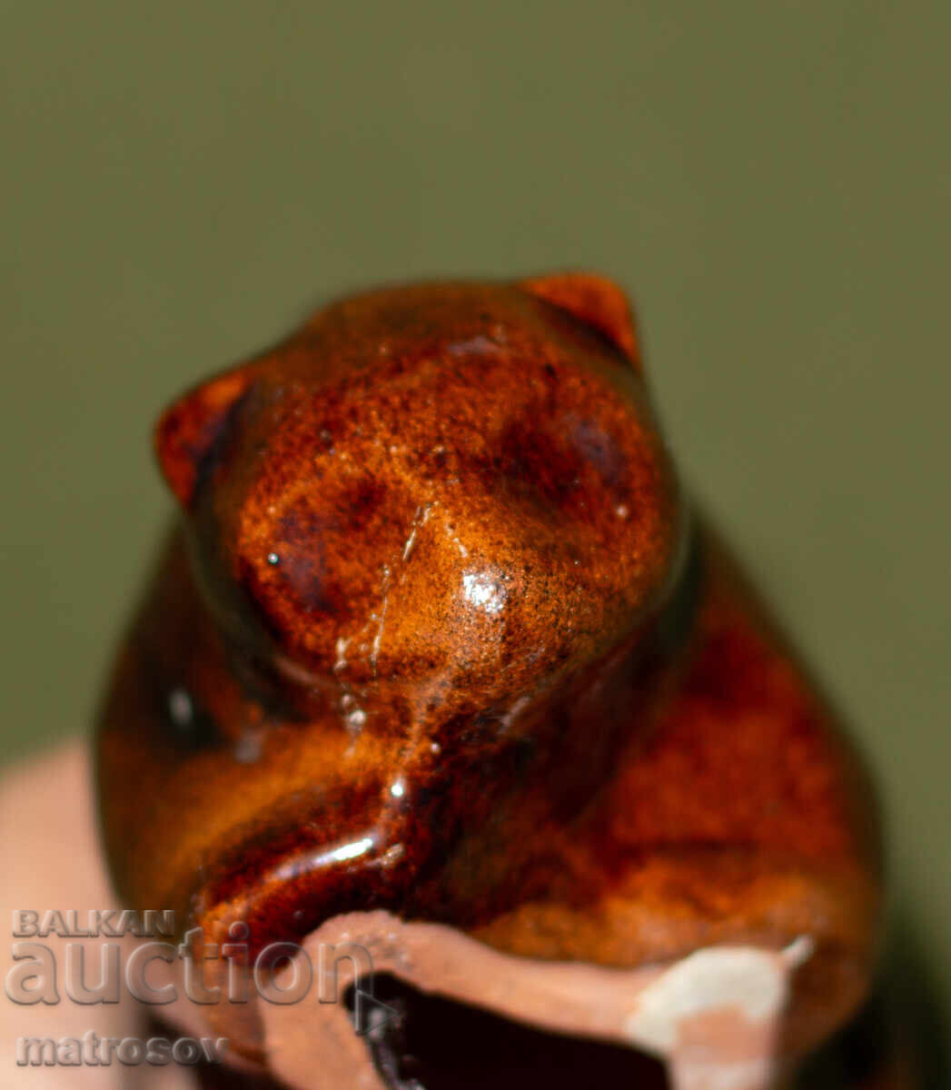 Decorative ceramic bear figurine - 7