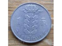 1 franc 1968 - Belgia
