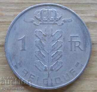 1 franc 1969 - Belgia 1 franc 1969 - Belgia