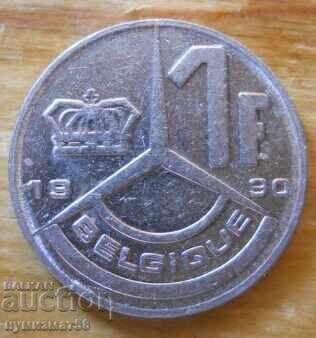 1 franc 1990 - Belgium