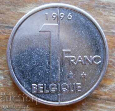 1 franc 1996 - Belgia