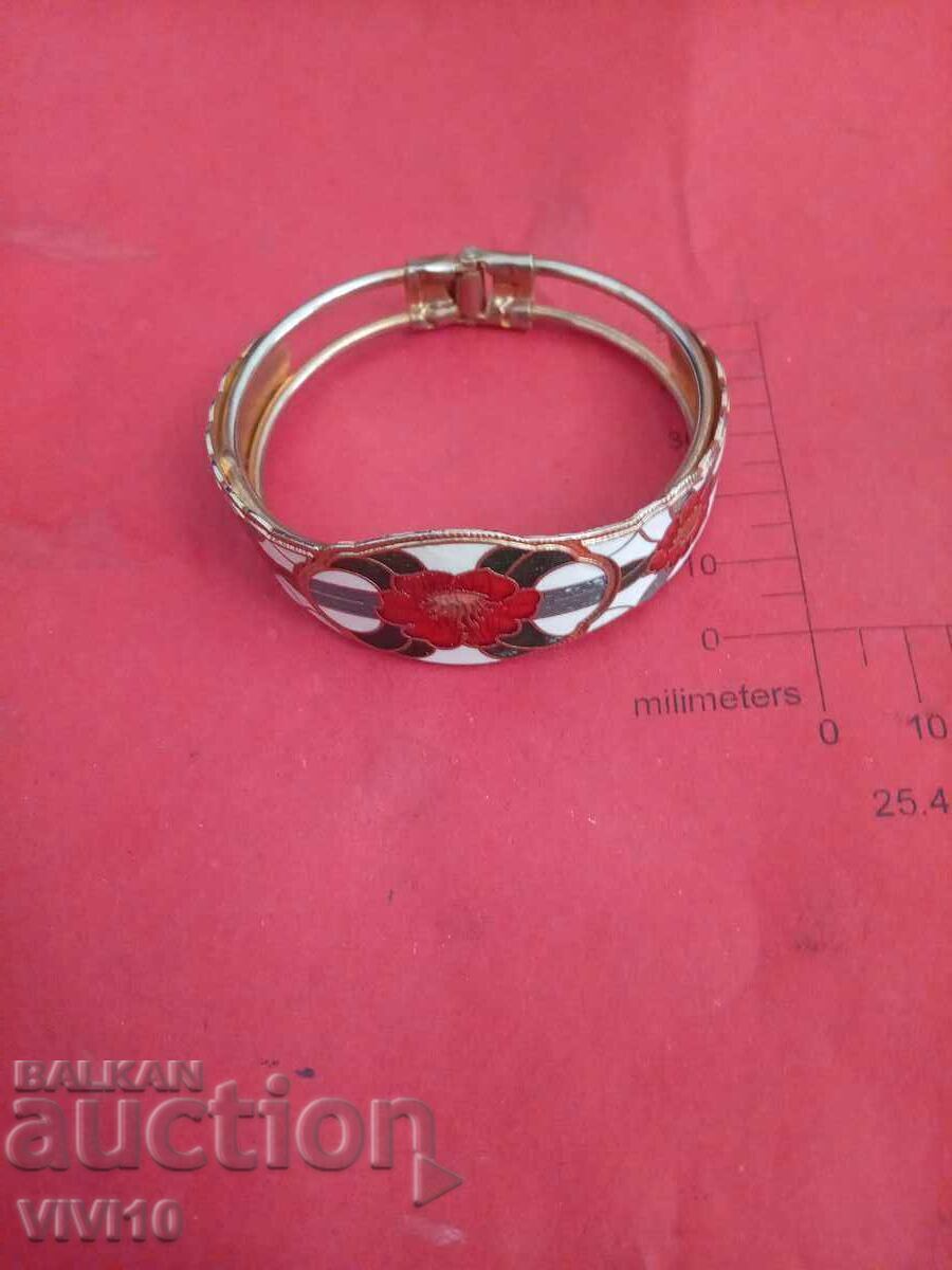 Antique enameled bracelet with price € 20.45 | 40.00 BGN