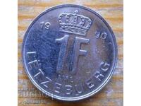 1 franc 1990 - Luxemburg
