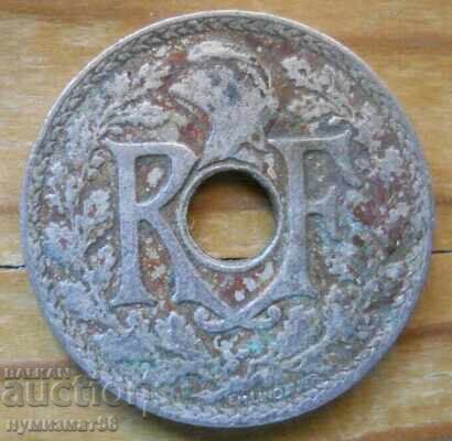 25 centimes 1920 - Γαλλία με τιμή € 0.51 | 1.00 BGN