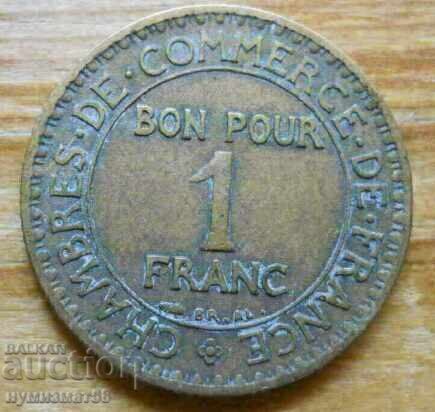 1 franc 1922 - France 1 franc 1922 - France