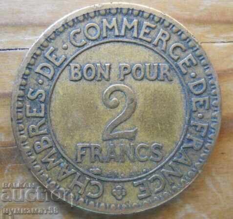 2 francs 1925 - France