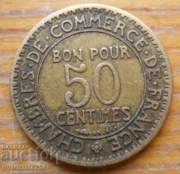 50 de cenți 1926 - Franța