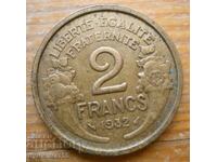 2 francs 1932 - France
