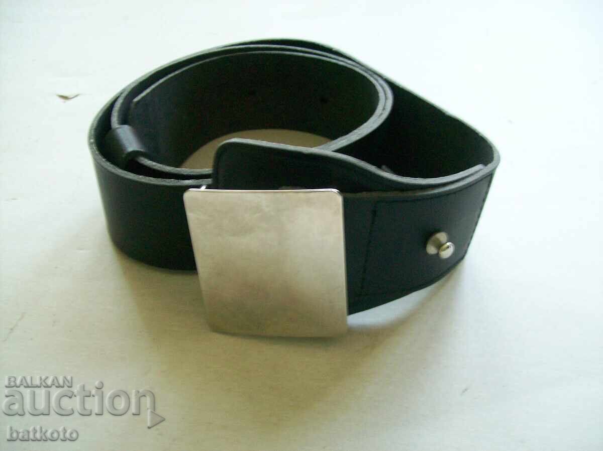 New genuine leather belt 115/5 cm with buckle