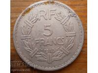 5 φράγκα 1945 - Γαλλία