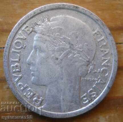 1 франк 1945 г  - Франция с цена 1.50 лв. | € 0.77