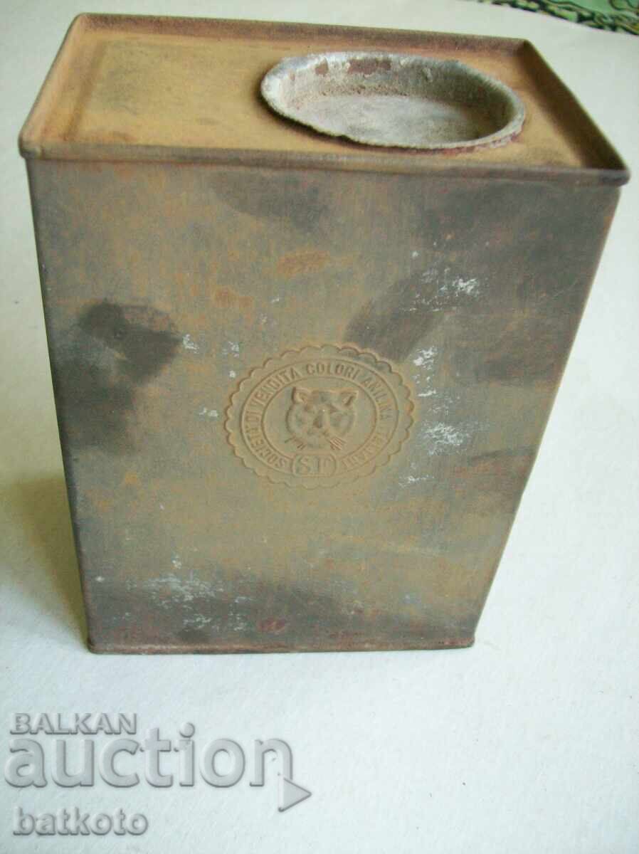 Auction  Old Italian aniline paint box from before 09.09.1944