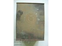 Cutie italiană veche cu vopsea anilină de dinainte de 09.09.1944