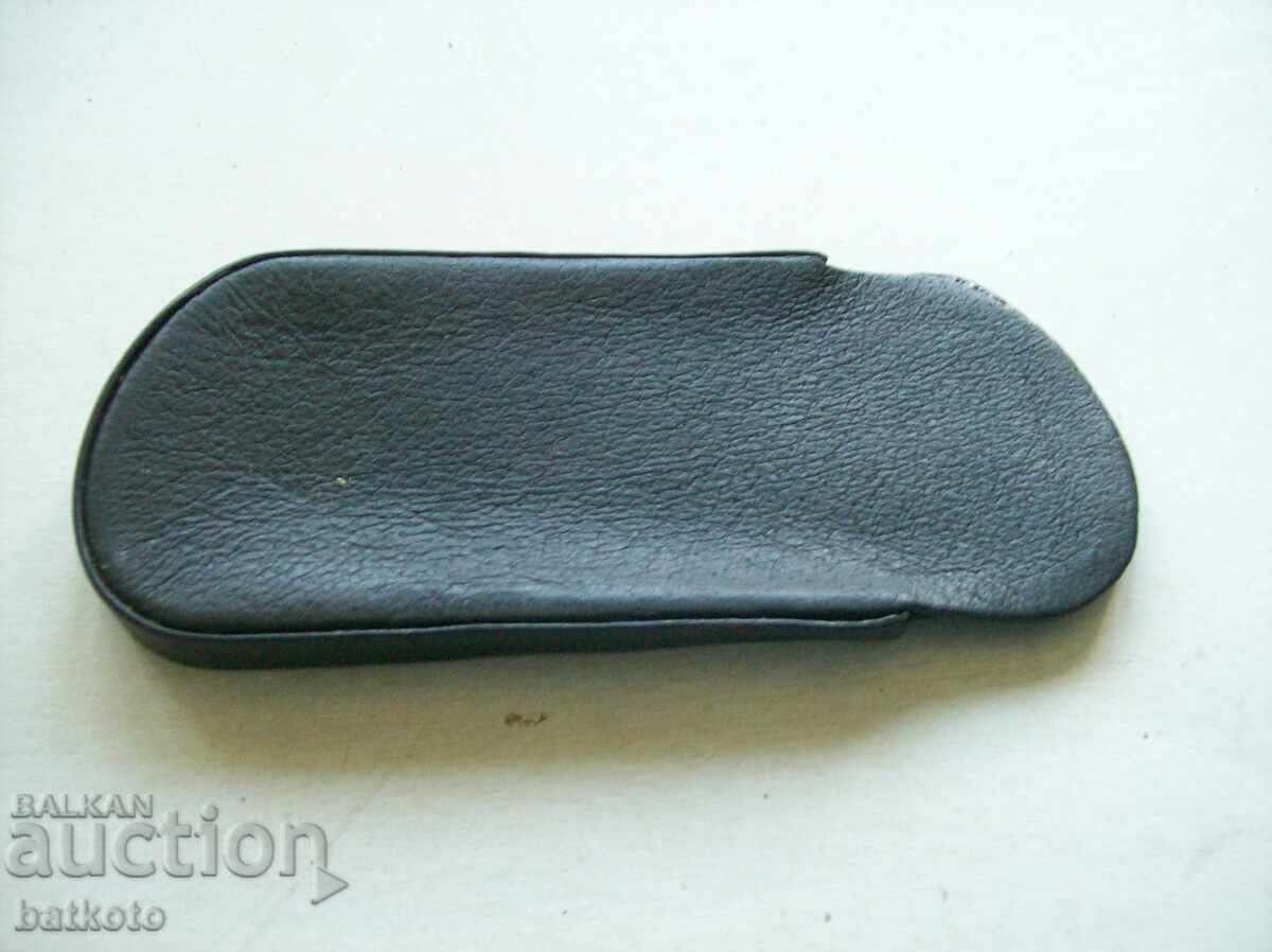 New eyeglass case made of genuine leather