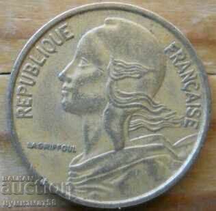 5 centimes 1966 - France with price 0.40 BGN | € 0.20