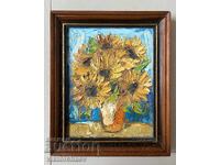 Ivan Angelov (1965 - ) πίνακας - “Ηλιοτρόπια”