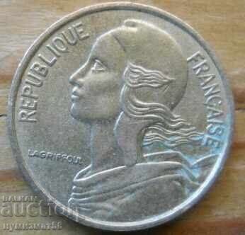 5 сантима 1973 г  - Франция с цена € 0.15 | 0.29 лв.