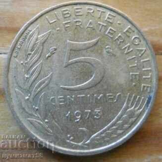 5 centimes 1973 - France