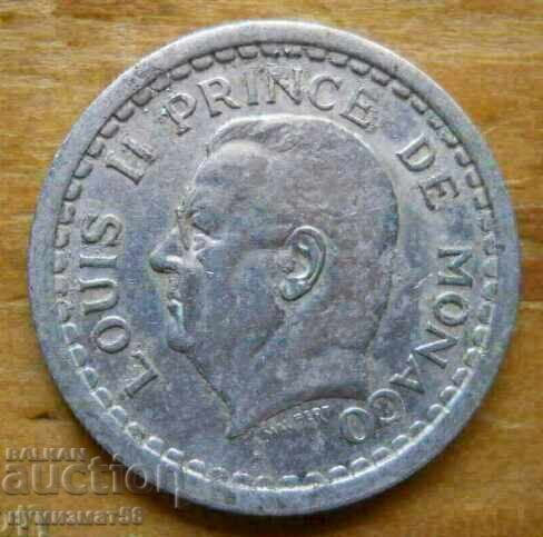 2 φράγκα 1943 - Μονακό με τιμή 5.00 BGN | € 2.56