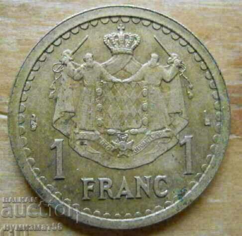1 franc 1945 - Monaco
