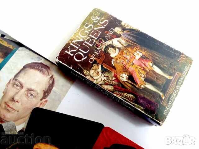 Auction Cards with the English Kings and Queens Auction Cards with the English Kings and Queens