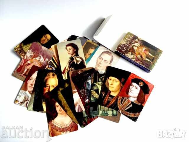 Cards with the English Kings and Queens Cards with the English Kings and Queens