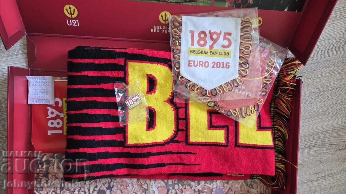 2 броя футболни колекционерски кутии на Белгия, Евро 2016 с цена 22.00 €