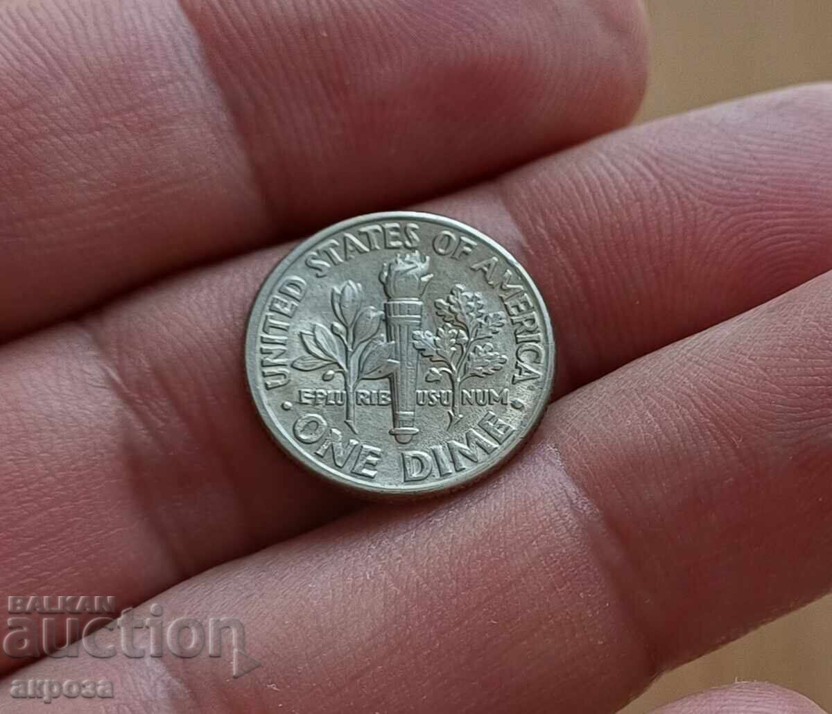 1 δίμε ΗΠΑ 1988/ D ακυκλοφόρητο με τιμή 2.80 BGN | € 1.43