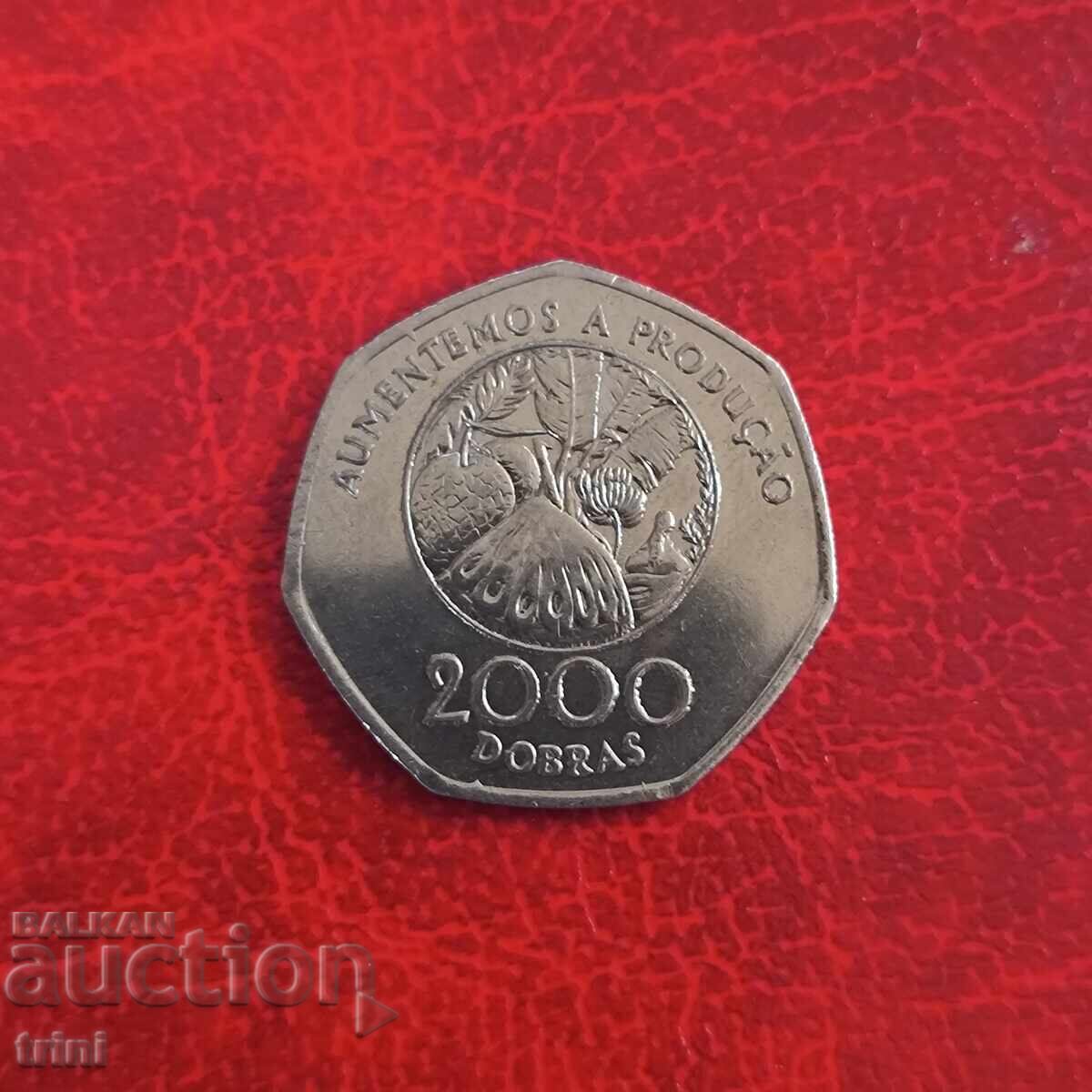Сао Томе и Принсипи 2000 добра 1997 г.