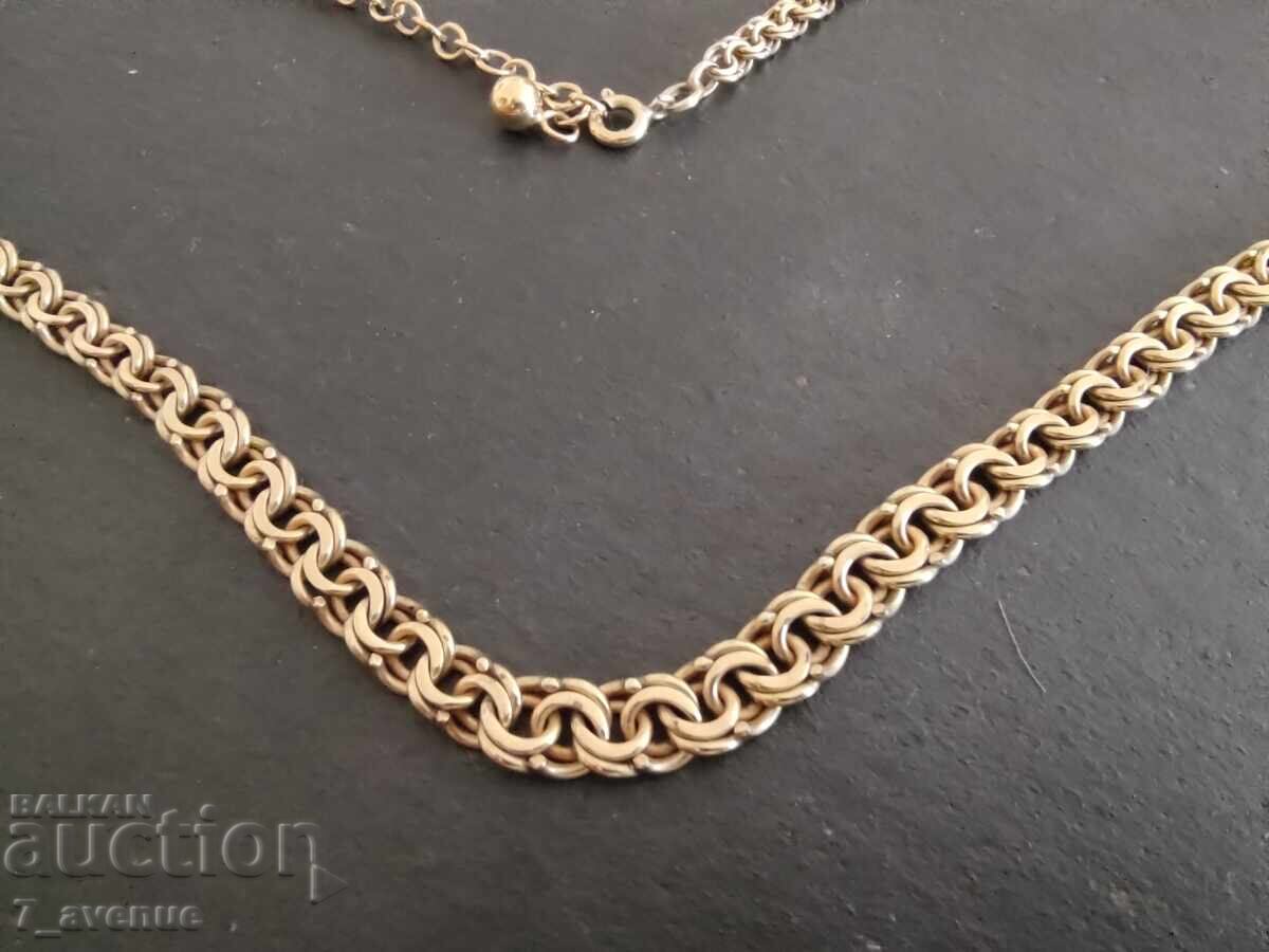 Delivery of Necklace, very beautiful weave, gold plating, 70 years 21.08.25
