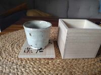 Japanese ceramic sake cup